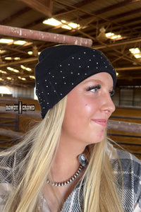 BLACK- Shine Bright Beanie