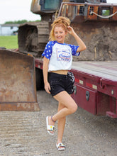 Load image into Gallery viewer, BLACK- Shenandoah Stud Shorts