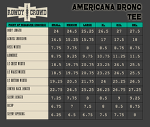 Load image into Gallery viewer, Americana Bronc Tee