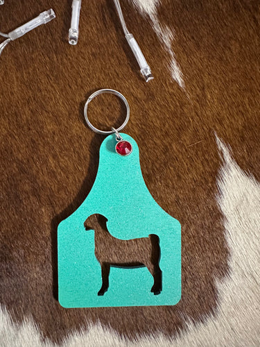 Boer Goat Keychain